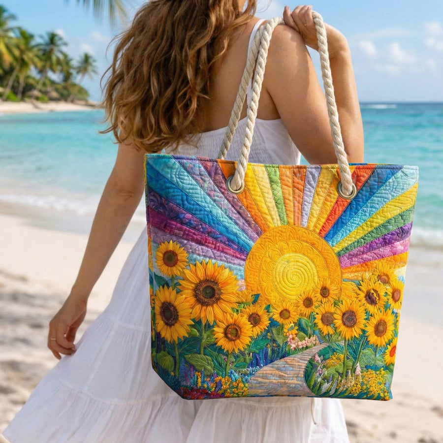 Handgefertigte Strandtasche | Sol Arcoíris